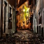 Old town in Lisbon, Portugal